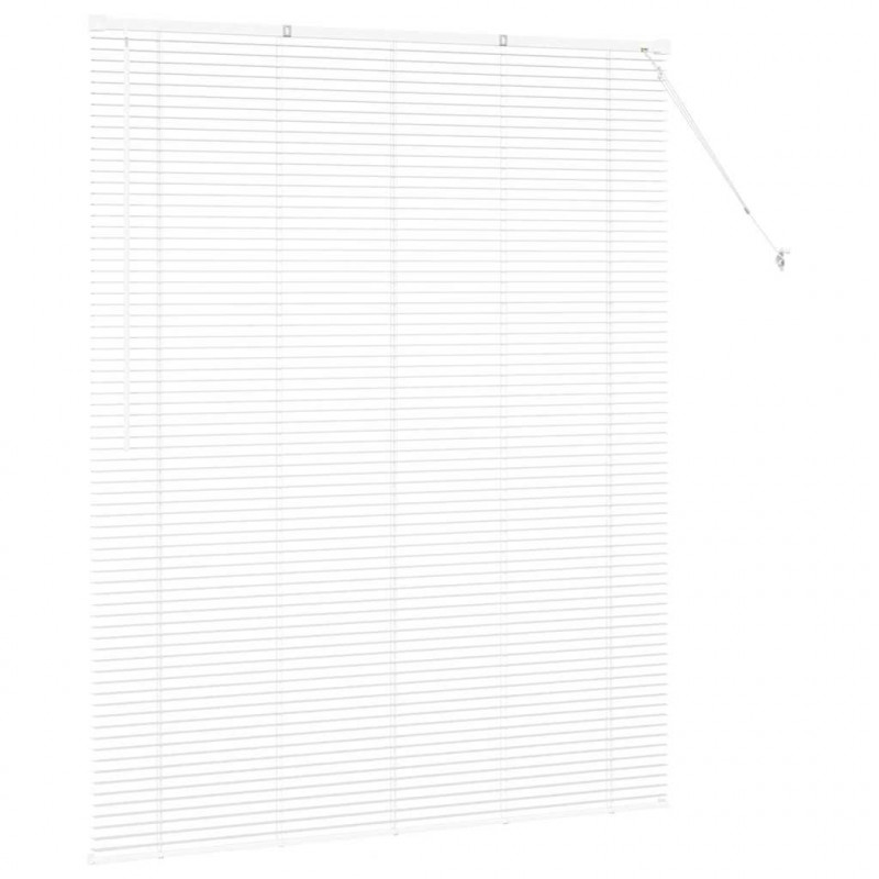 Żaluzje weneckie Biały 175 x 150 cm Aluminium