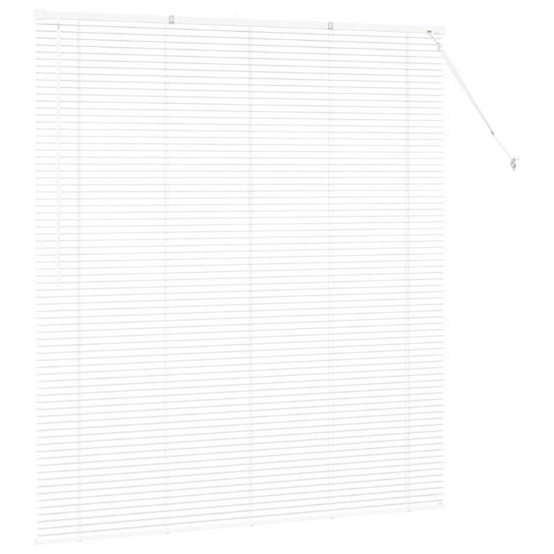 Żaluzje weneckie Biały 175 x 160 cm Aluminium
