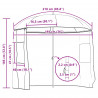 Parasol wędkarski Moro 220 x 193 cm Poliester Oxford