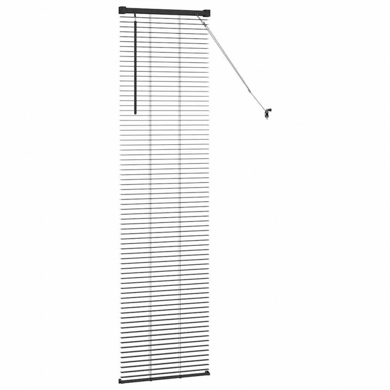 Żaluzje weneckie Czarny 175 x 40 cm Aluminium