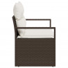 Sofa Ogrodowa z poduszką 120 x 62 x 69 cm polirattan