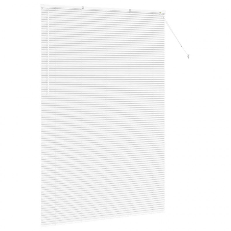 Żaluzje weneckie Biały 220x150cm Aluminium