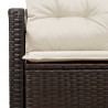 Sofa Ogrodowa z poduszką 120 x 62 x 69 cm polirattan