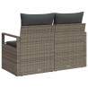 Sofa Ogrodowa z poduszką 120 x 62 x 69 cm polirattan