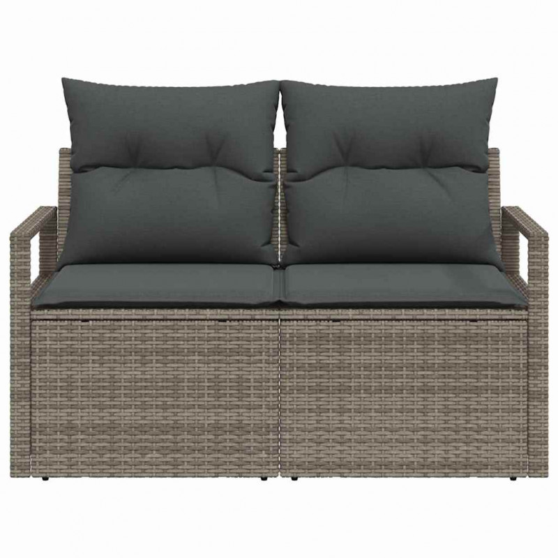 Sofa Ogrodowa z poduszką 120 x 62 x 69 cm polirattan