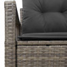Sofa Ogrodowa z poduszką 120 x 62 x 69 cm polirattan