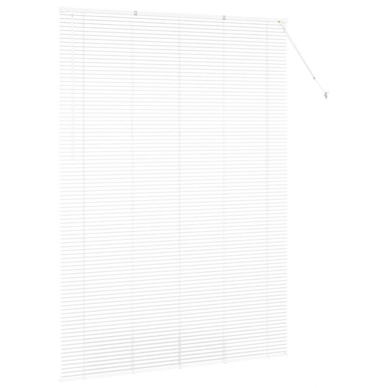 Żaluzje weneckie Biały 220 x 155 cm Aluminium