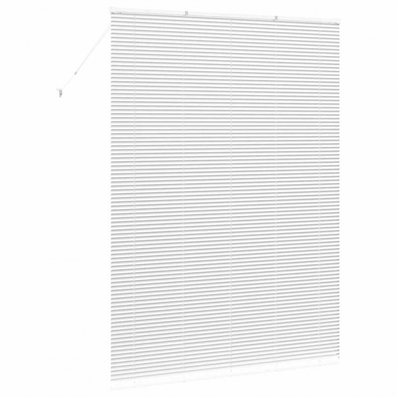 Żaluzje weneckie Biały 220 x 155 cm Aluminium
