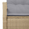 Sofa Ogrodowa z poduszką 120 x 62 x 69 cm polirattan