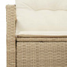 Sofa Ogrodowa z poduszką 120 x 62 x 69 cm polirattan