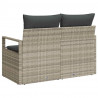 Sofa Ogrodowa z poduszką 120 x 62 x 69 cm polirattan