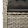 Sofa Ogrodowa z poduszką 120 x 62 x 69 cm polirattan
