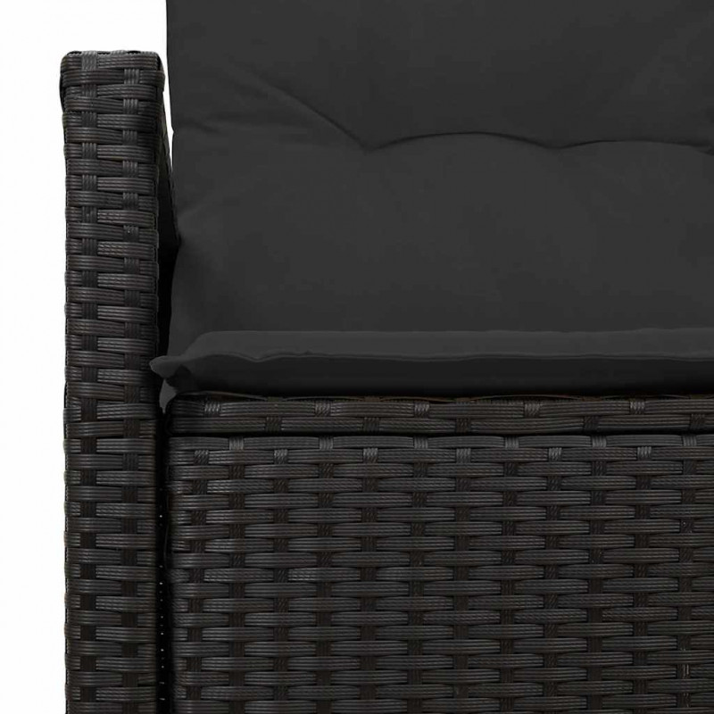 Sofa Ogrodowa z poduszką 120 x 62 x 69 cm polirattan