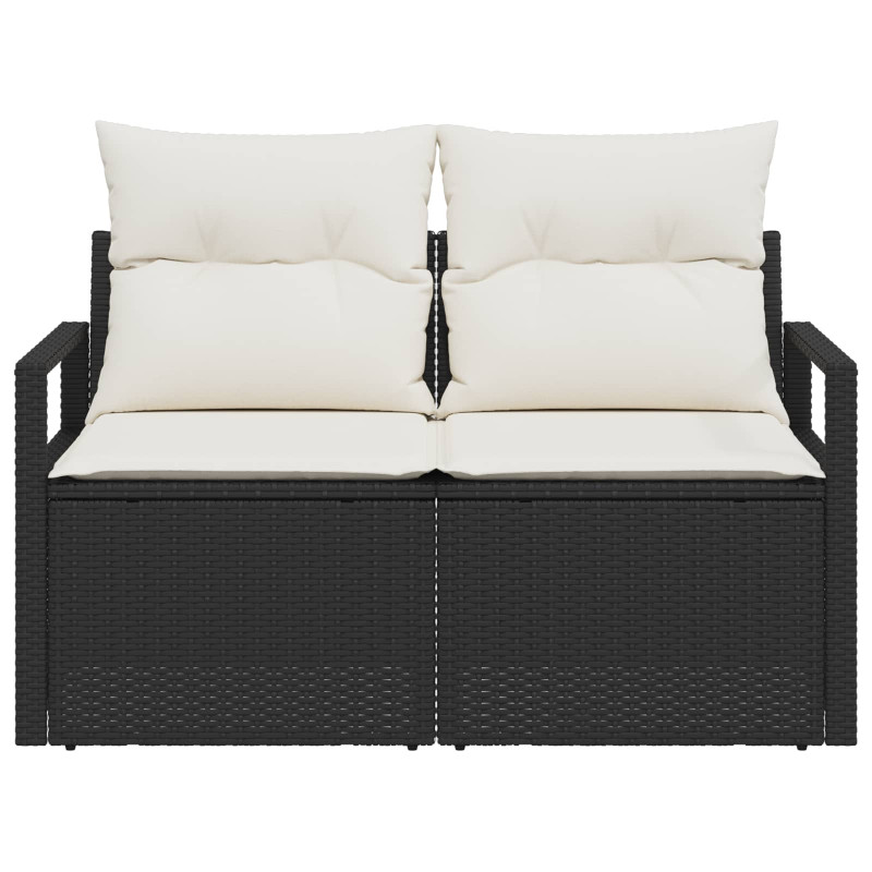 Sofa Ogrodowa z poduszką 120 x 62 x 69 cm polirattan
