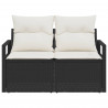 Sofa Ogrodowa z poduszką 120 x 62 x 69 cm polirattan