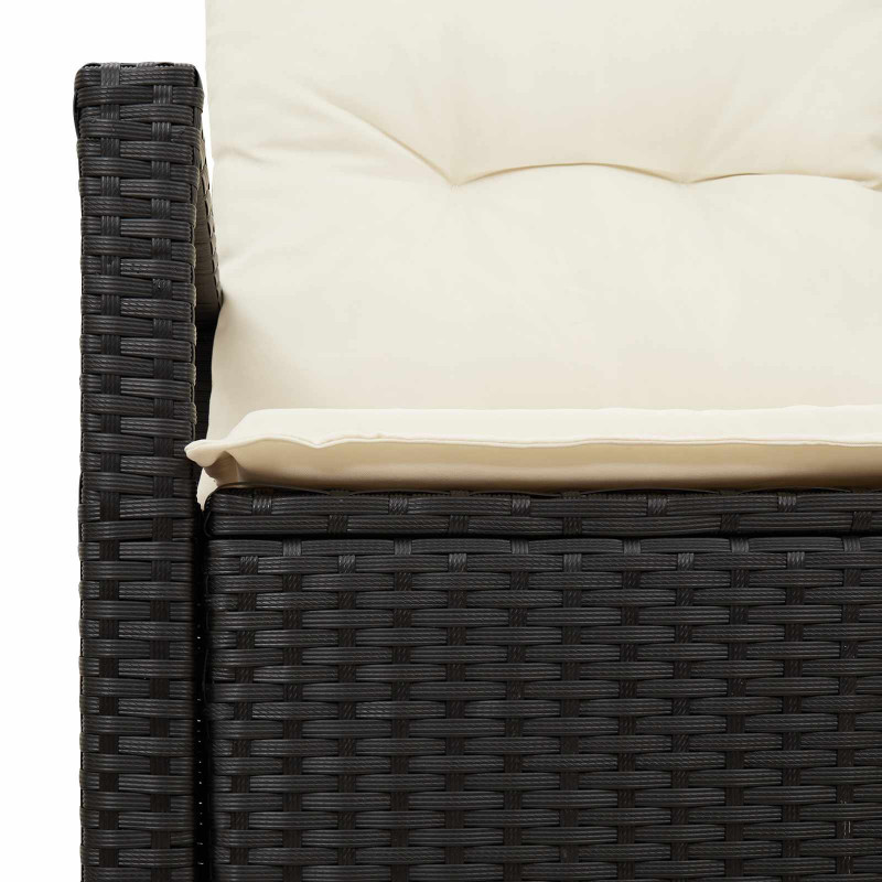 Sofa Ogrodowa z poduszką 120 x 62 x 69 cm polirattan