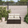 Sofa Ogrodowa z poduszką 120 x 62 x 69 cm polirattan