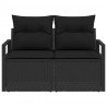 Sofa Ogrodowa z poduszką 120 x 62 x 69 cm polirattan