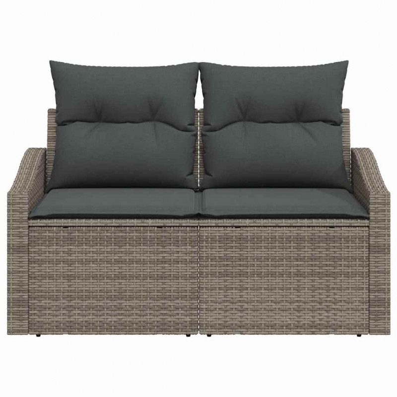 Sofa Ogrodowa z poduszką 123 x 62 x 69 cm polirattan
