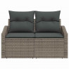 Sofa Ogrodowa z poduszką 123 x 62 x 69 cm polirattan