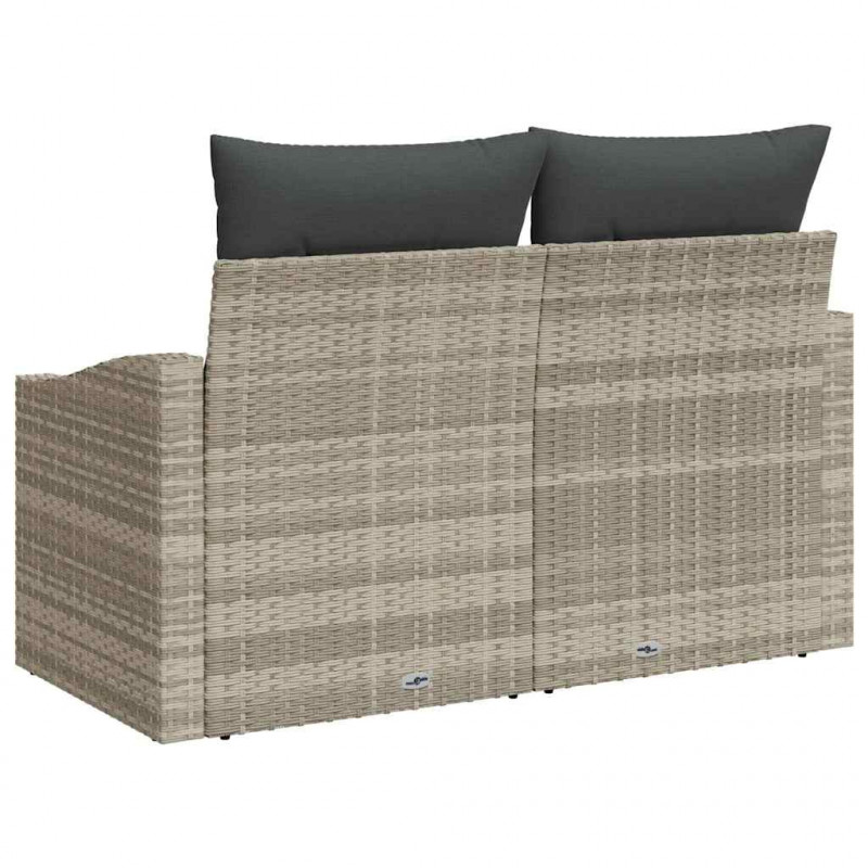 Sofa Ogrodowa z poduszką 123 x 62 x 69 cm polirattan