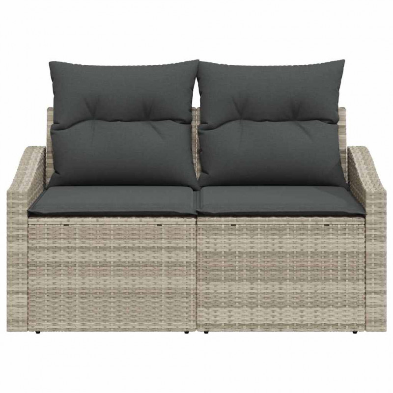 Sofa Ogrodowa z poduszką 123 x 62 x 69 cm polirattan
