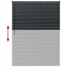 Żaluzje weneckie Czarny 175 x 135 cm Aluminium