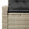 Sofa Ogrodowa z poduszką 123 x 62 x 69 cm polirattan