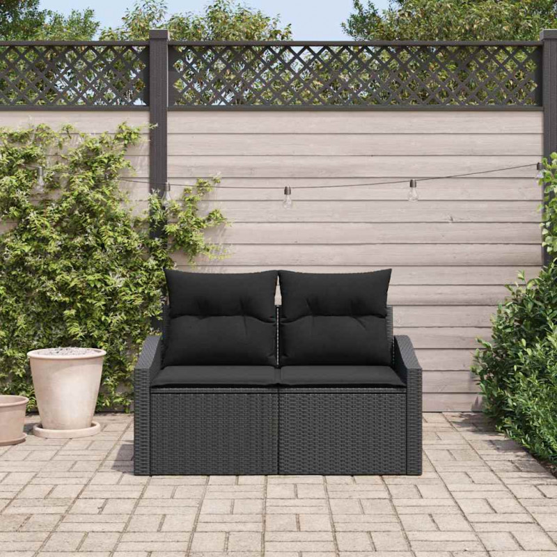 Sofa Ogrodowa z poduszką 123 x 62 x 69 cm polirattan