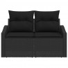 Sofa Ogrodowa z poduszką 123 x 62 x 69 cm polirattan