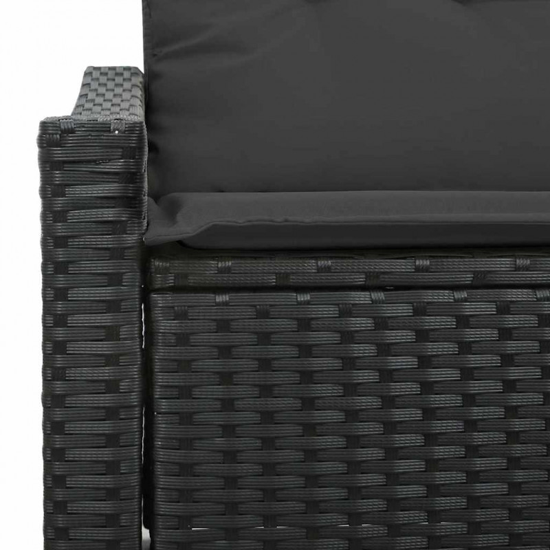 Sofa Ogrodowa z poduszką 123 x 62 x 69 cm polirattan