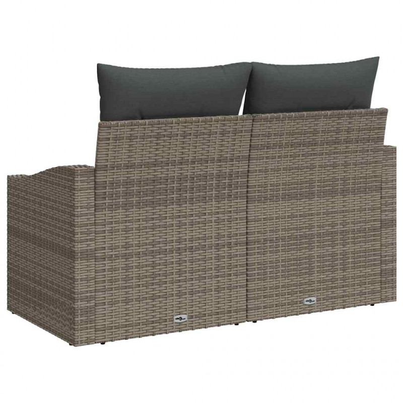 Sofa Ogrodowa z poduszką 123 x 62 x 69 cm polirattan
