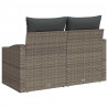 Sofa Ogrodowa z poduszką 123 x 62 x 69 cm polirattan