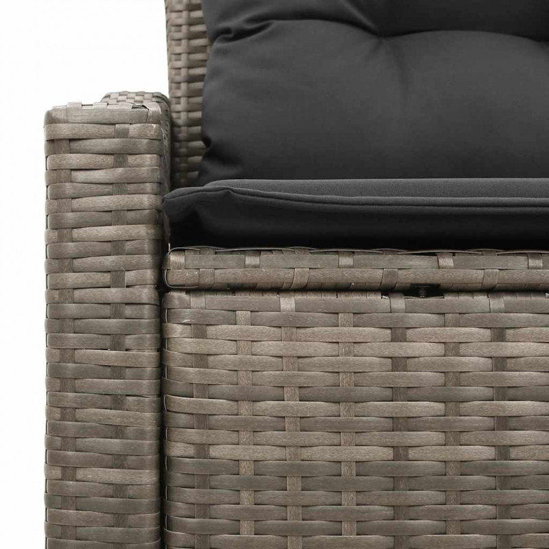 Sofa Ogrodowa z poduszką 123 x 62 x 69 cm polirattan