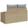 Sofa Ogrodowa z poduszką 123 x 62 x 69 cm polirattan