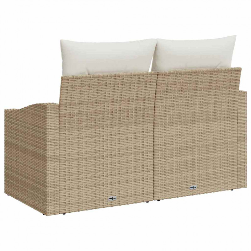 Sofa Ogrodowa z poduszką 123 x 62 x 69 cm polirattan