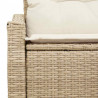 Sofa Ogrodowa z poduszką 123 x 62 x 69 cm polirattan