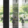 Żaluzje weneckie Czarny 220 x 45 cm Aluminium