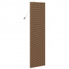 Roleta z zasłonami Brązowy 60 x 220 cm Bambus