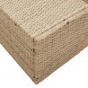 Sofa Ogrodowa z poduszką Beżowy 184 x 62 x 69 cm polirattan