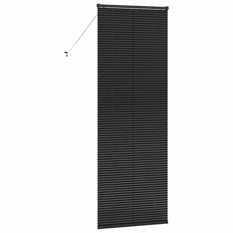 Żaluzje weneckie Czarny 220 x 80 cm Aluminium