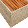 Sofa Ogrodowa Beżowy 184 x 62 x 85cm polirattan