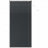 Żaluzje weneckie Czarny 220 x 105 cm Aluminium