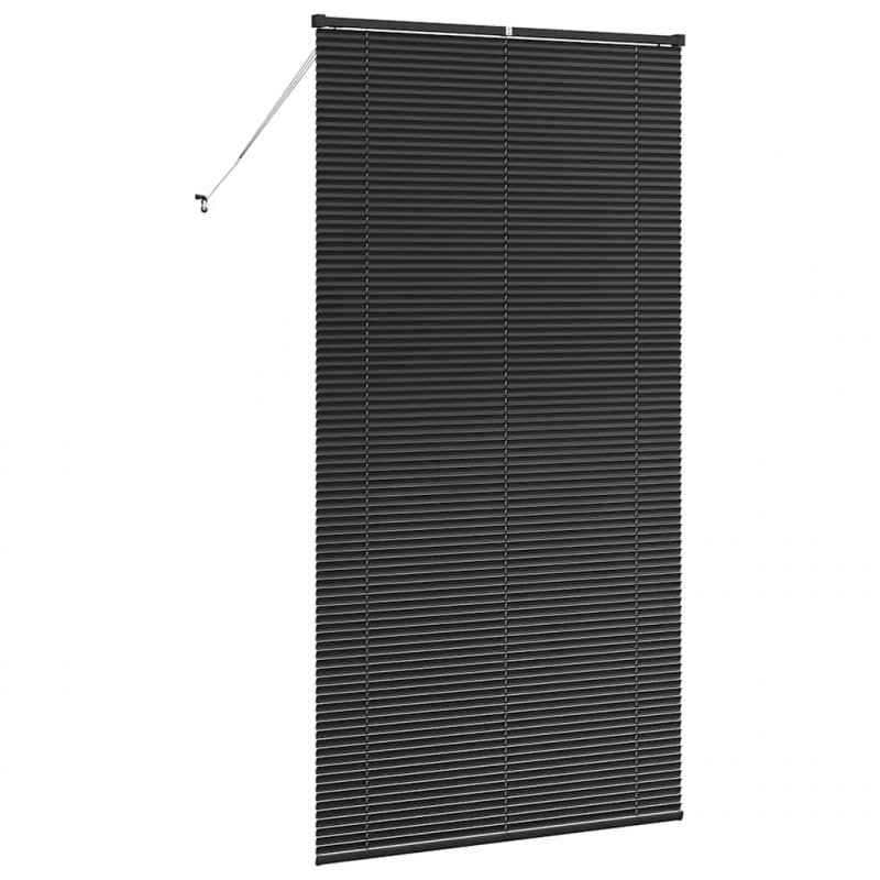 Żaluzje weneckie Czarny 220 x 110 cm Aluminium