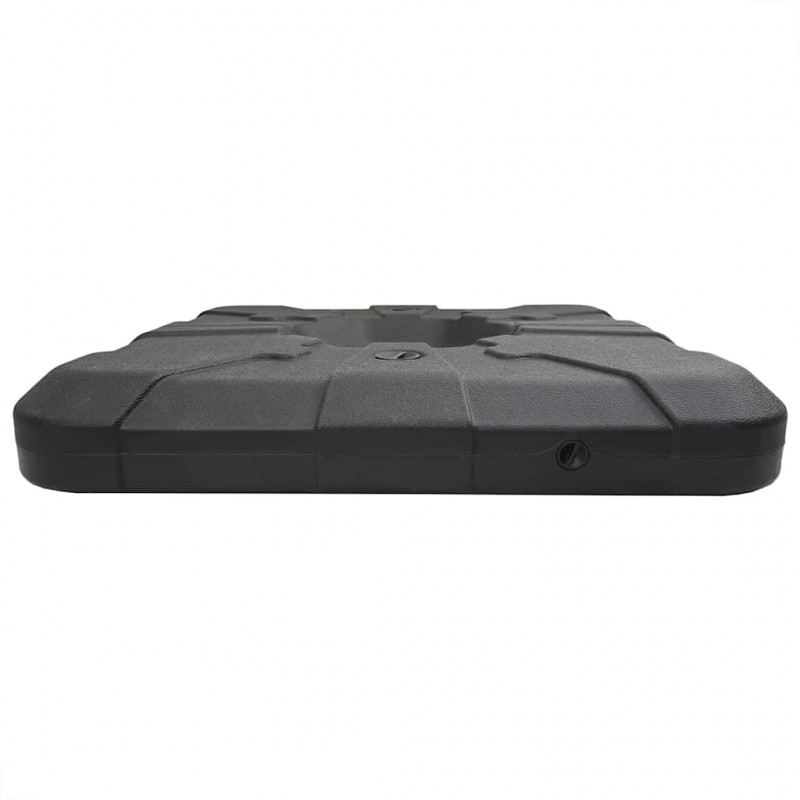 Podstawa dla parasola wolnostojącego Czarny 88,5 x 88,5 x 12 cm