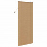 Roleta z zasłonami Brązowy 90 x 220 cm Bambus