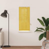 Roleta z zasłonami Żółty 60 x 160 cm Bambus