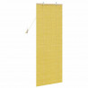 Roleta z zasłonami Żółty 60 x 160 cm Bambus