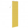 Roleta z zasłonami Żółty 60 x 220 cm Bambus
