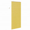 Roleta z zasłonami Żółty 80 x 220 cm Bambus